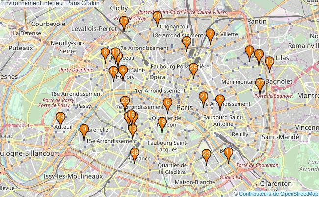 plan Environnement intérieur Paris Associations environnement intérieur Paris : 30 associations