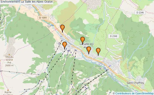 plan Environnement La Salle les Alpes Associations Environnement La Salle les Alpes : 6 associations
