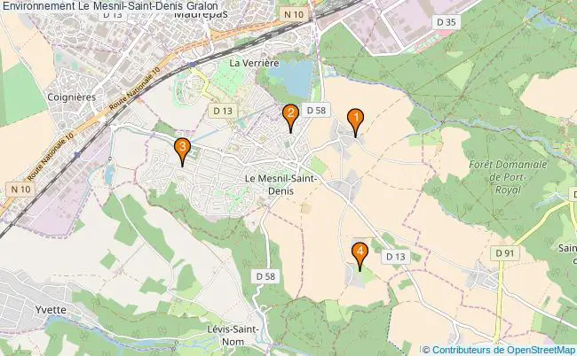 plan Environnement Le Mesnil-Saint-Denis Associations Environnement Le Mesnil-Saint-Denis : 6 associations