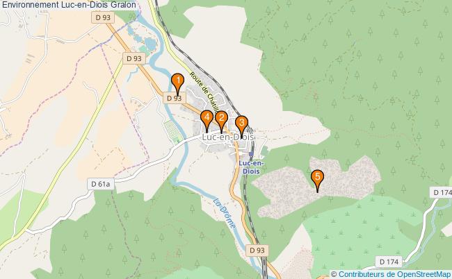 plan Environnement Luc-en-Diois Associations Environnement Luc-en-Diois : 5 associations