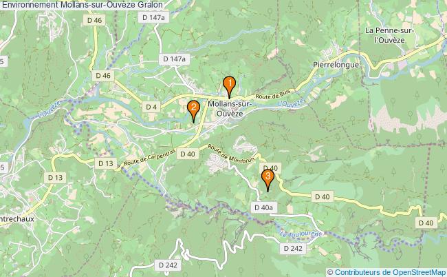 plan Environnement Mollans-sur-Ouvèze Associations Environnement Mollans-sur-Ouvèze : 3 associations