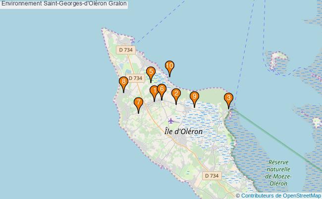plan Environnement Saint-Georges-d'Oléron Associations Environnement Saint-Georges-d'Oléron : 11 associations
