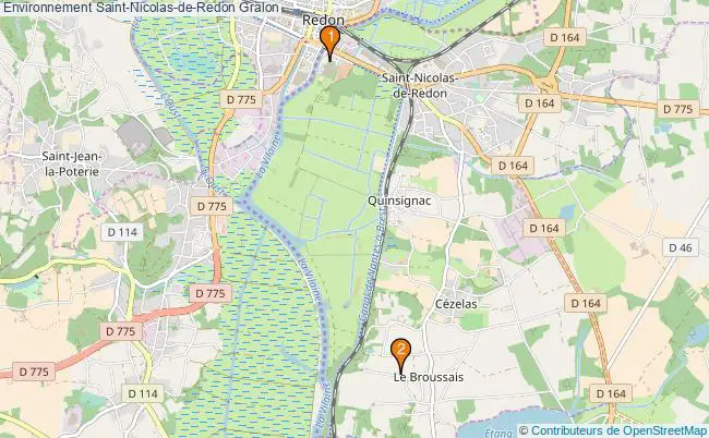 plan Environnement Saint-Nicolas-de-Redon Associations Environnement Saint-Nicolas-de-Redon : 3 associations