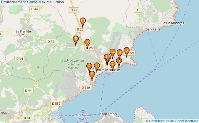plan Environnement Sainte-Maxime Associations Environnement Sainte-Maxime : 15 associations