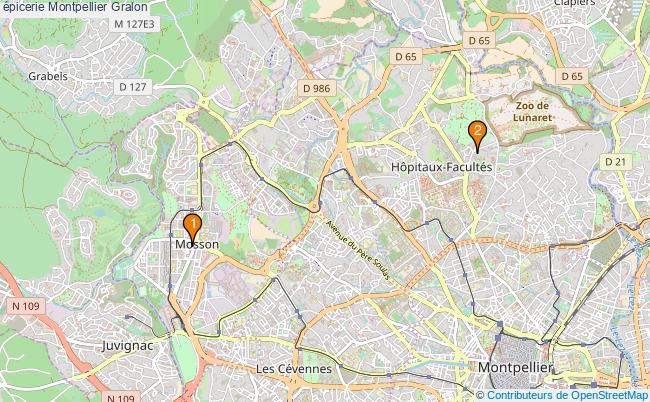 plan épicerie Montpellier Associations épicerie Montpellier : 5 associations