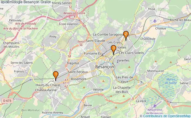 plan épidémiologie Besançon Associations épidémiologie Besançon : 3 associations