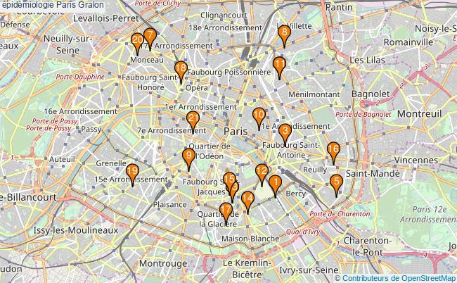 plan épidémiologie Paris Associations épidémiologie Paris : 23 associations