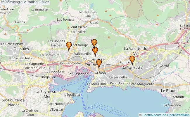 plan épidémiologique Toulon Associations épidémiologique Toulon : 5 associations