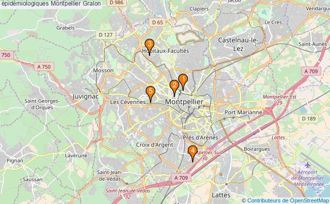 plan épidémiologiques Montpellier Associations épidémiologiques Montpellier : 3 associations