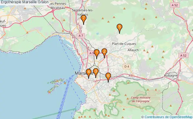 plan Ergothérapie Marseille Associations ergothérapie Marseille : 8 associations