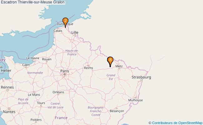 plan Escadron Thierville-sur-Meuse Associations escadron Thierville-sur-Meuse : 8 associations