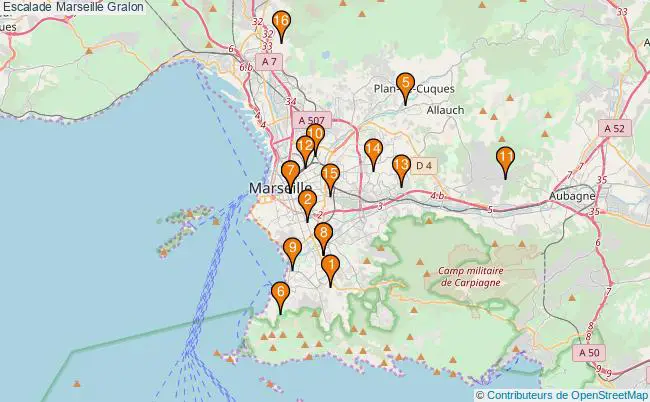 plan Escalade Marseille Associations escalade Marseille : 15 associations