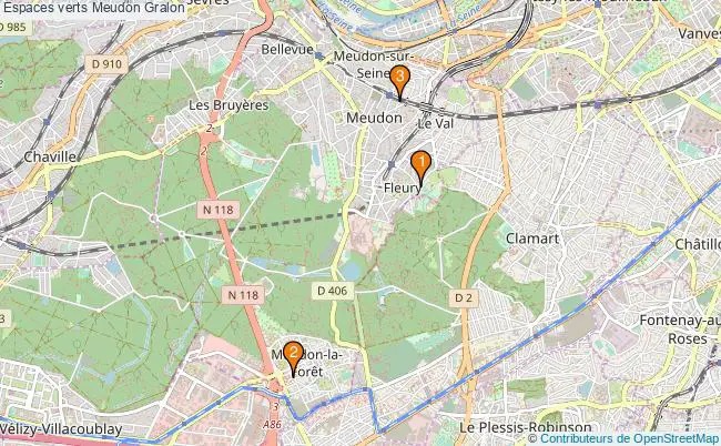 plan Espaces verts Meudon Associations espaces verts Meudon : 3 associations