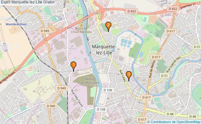 plan Esprit Marquette-lez-Lille Associations Esprit Marquette-lez-Lille : 4 associations