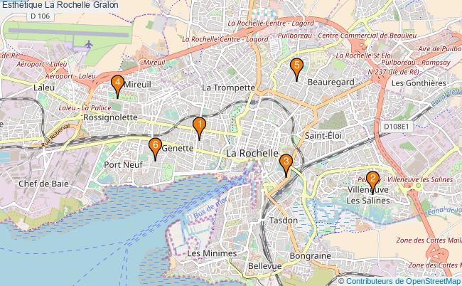 plan Esthétique La Rochelle Associations Esthétique La Rochelle : 6 associations