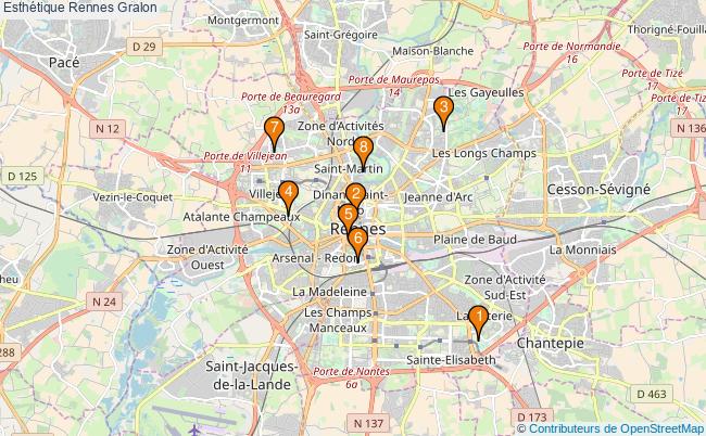 plan Esthétique Rennes Associations Esthétique Rennes : 9 associations