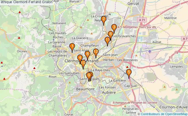 plan éthique Clermont-Ferrand Associations éthique Clermont-Ferrand : 15 associations