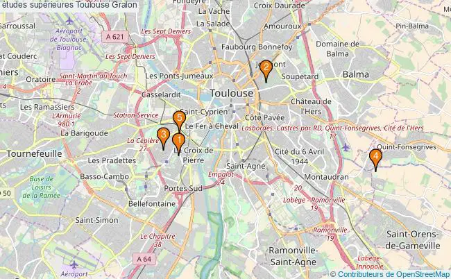 plan études supérieures Toulouse Associations études supérieures Toulouse : 5 associations