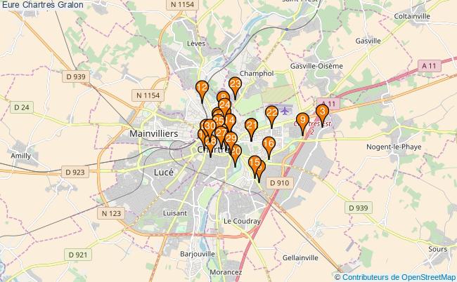 plan Eure Chartres Associations Eure Chartres : 83 associations