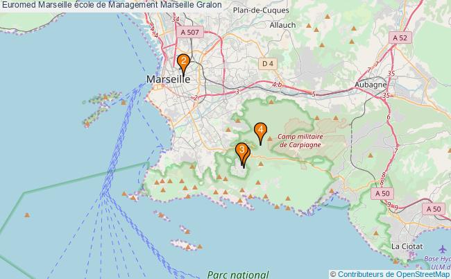 plan Euromed Marseille école de Management Marseille Associations Euromed Marseille école de Management Marseille : 4 associations