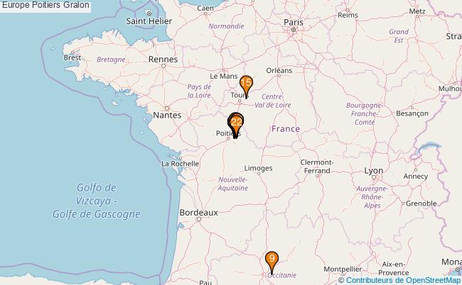 plan Europe Poitiers Associations Europe Poitiers : 25 associations