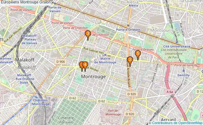 plan Européens Montrouge Associations Européens Montrouge : 5 associations