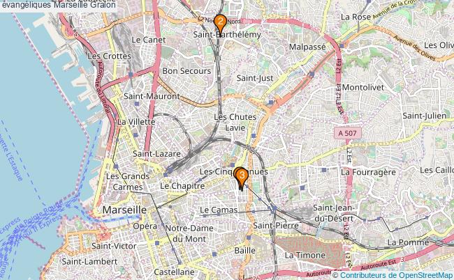 plan évangéliques Marseille Associations évangéliques Marseille : 4 associations