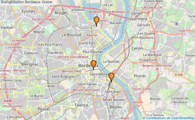 plan évangélisation Bordeaux Associations évangélisation Bordeaux : 3 associations