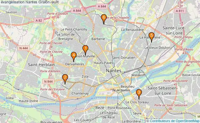 plan évangélisation Nantes Associations évangélisation Nantes : 7 associations