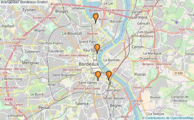 plan évangéliser Bordeaux Associations évangéliser Bordeaux : 4 associations
