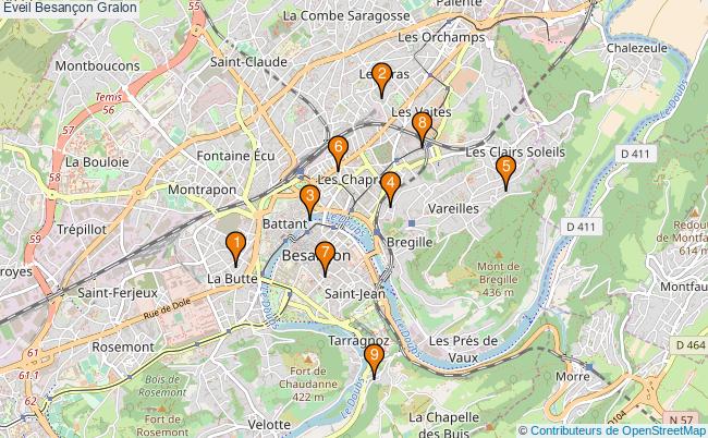 plan Éveil Besançon Associations Éveil Besançon : 7 associations