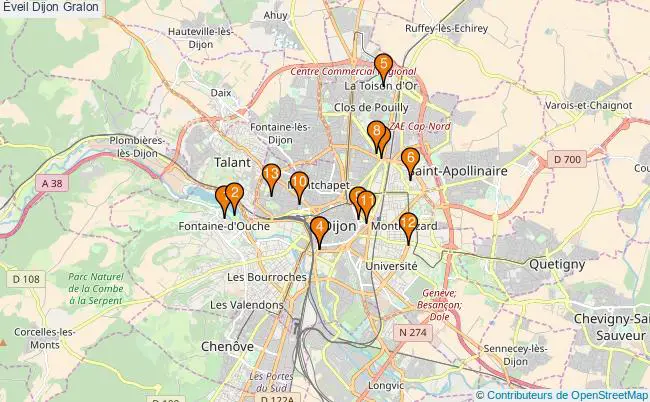 plan Éveil Dijon Associations Éveil Dijon : 16 associations