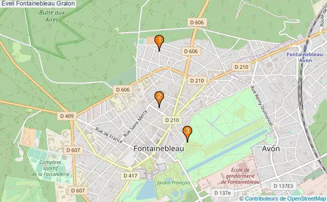 plan Éveil Fontainebleau Associations Éveil Fontainebleau : 3 associations