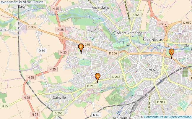 plan évenementiel Arras Associations évenementiel Arras : 6 associations
