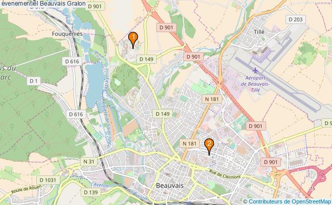 plan évenementiel Beauvais Associations évenementiel Beauvais : 4 associations