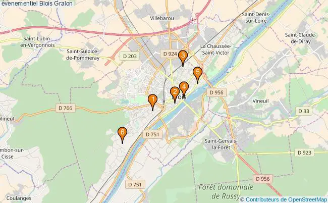 plan évenementiel Blois Associations évenementiel Blois : 6 associations