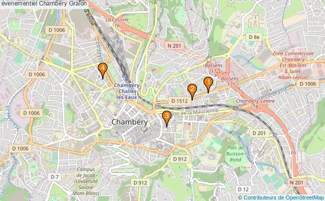 plan évenementiel Chambéry Associations évenementiel Chambéry : 6 associations