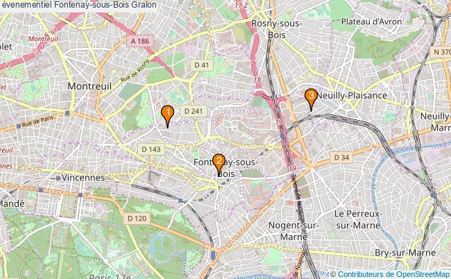 plan évenementiel Fontenay-sous-Bois Associations évenementiel Fontenay-sous-Bois : 3 associations