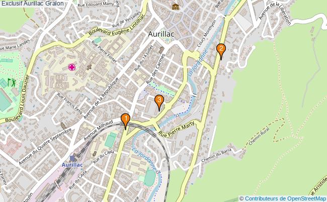 plan Exclusif Aurillac Associations Exclusif Aurillac : 3 associations