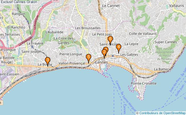 plan Exclusif Cannes Associations Exclusif Cannes : 5 associations