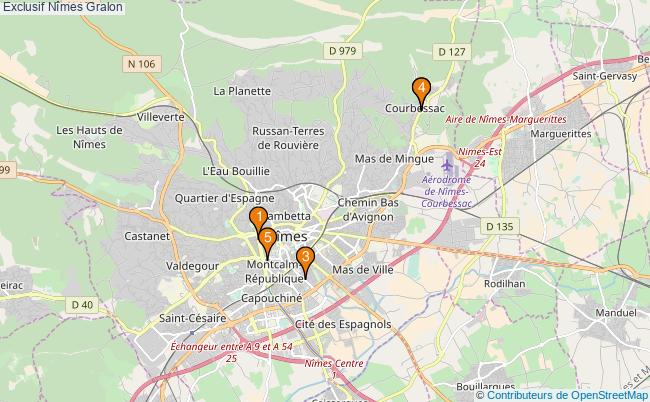 plan Exclusif Nîmes Associations Exclusif Nîmes : 4 associations