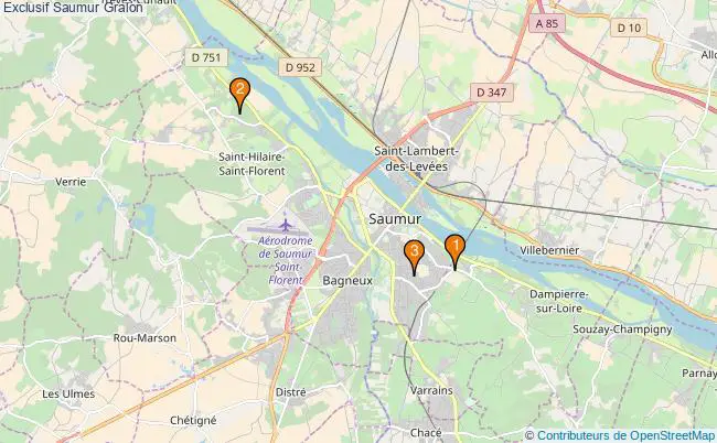 plan Exclusif Saumur Associations Exclusif Saumur : 4 associations