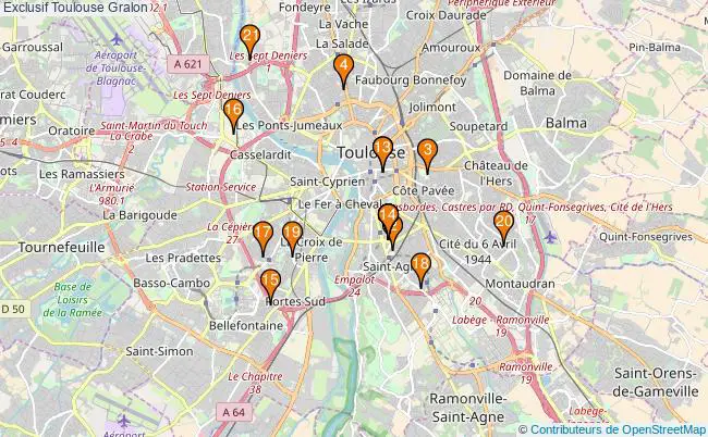 plan Exclusif Toulouse Associations Exclusif Toulouse : 22 associations