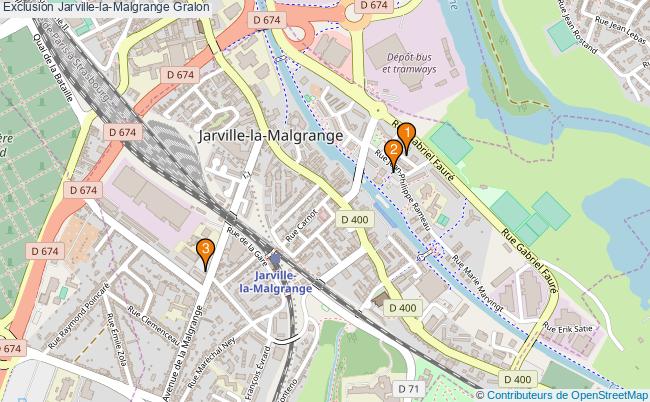 plan Exclusion Jarville-la-Malgrange Associations exclusion Jarville-la-Malgrange : 3 associations