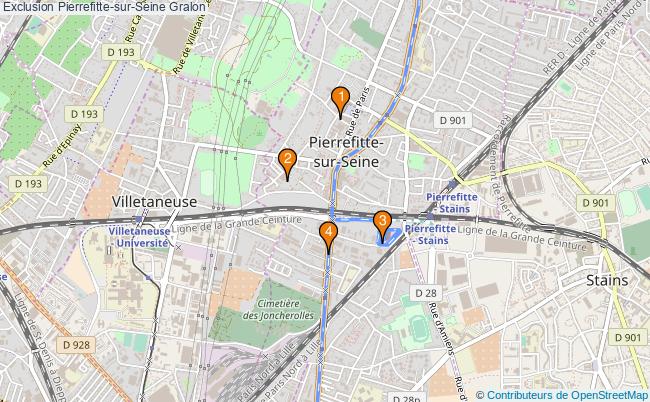 plan Exclusion Pierrefitte-sur-Seine Associations exclusion Pierrefitte-sur-Seine : 6 associations