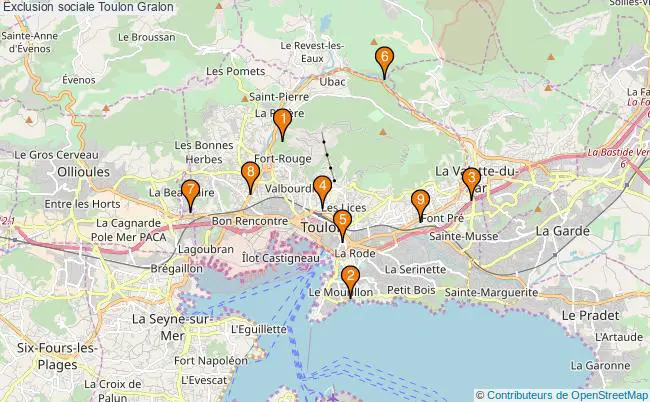 plan Exclusion sociale Toulon Associations exclusion sociale Toulon : 8 associations