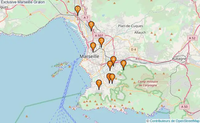 plan Exclusive Marseille Associations Exclusive Marseille : 11 associations
