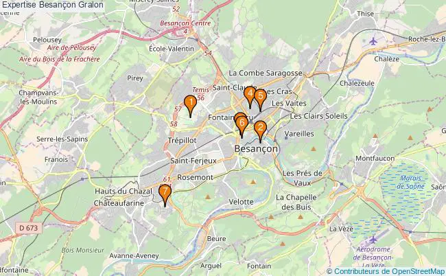 plan Expertise Besançon Associations Expertise Besançon : 6 associations