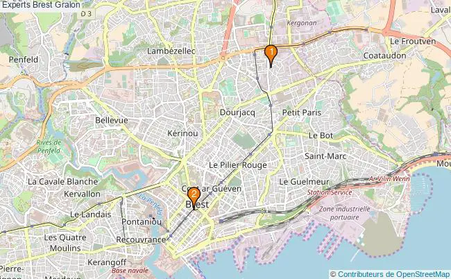 plan Experts Brest Associations Experts Brest : 3 associations