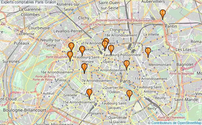 plan Experts comptables Paris Associations experts comptables Paris : 14 associations